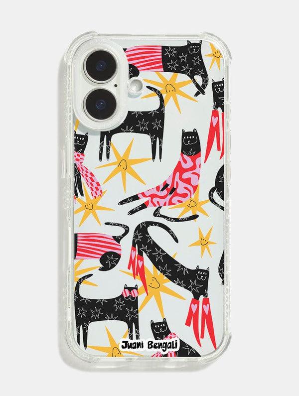 Skinnydip London Juani Bengali x Skinnydip Cats Case Shock iPhone Case