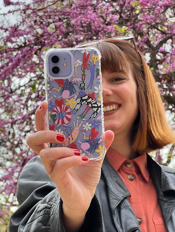 Skinnydip London Juani Bengali X Skinnydip Dogs And Hearts Case Shock IPhone Case