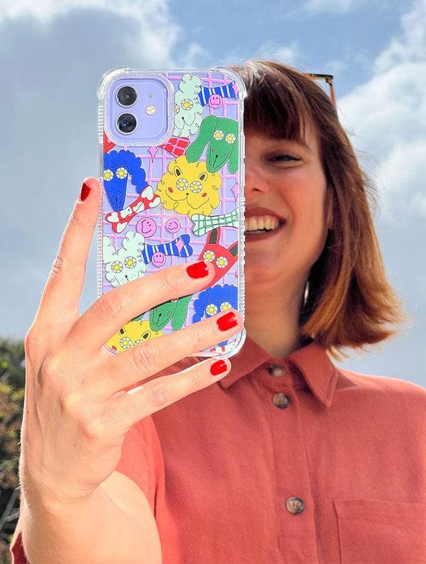 Skinnydip London Juani Bengali X Skinnydip Dogs Case Shock IPhone Case