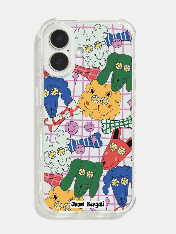 Skinnydip London Juani Bengali x Skinnydip Dogs Shock iPhone Case