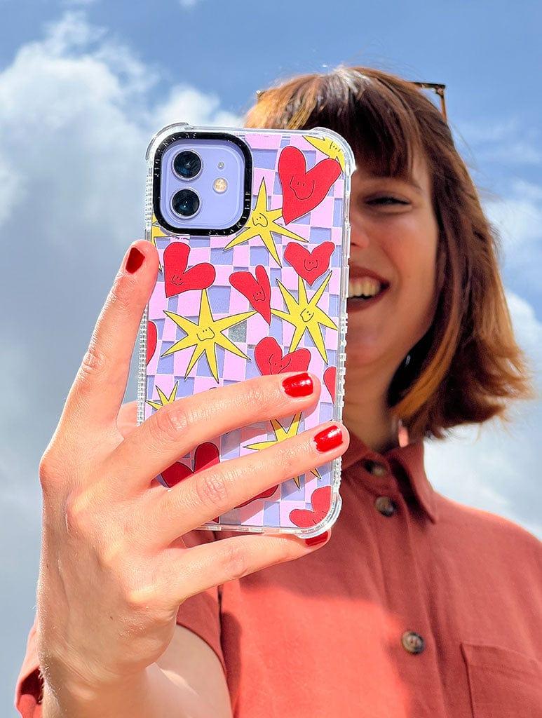 Skinnydip London Juani Bengali X Skinnydip Hearts And Stars Shock IPhone Case