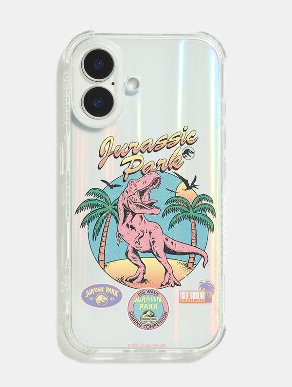Skinnydip London Jurassic Park x Skinnydip Badges Shock iPhone Case