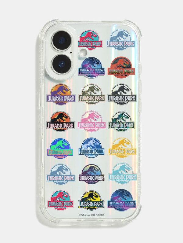 Skinnydip London Jurassic Park x Skinnydip Logos Shock iPhone Case