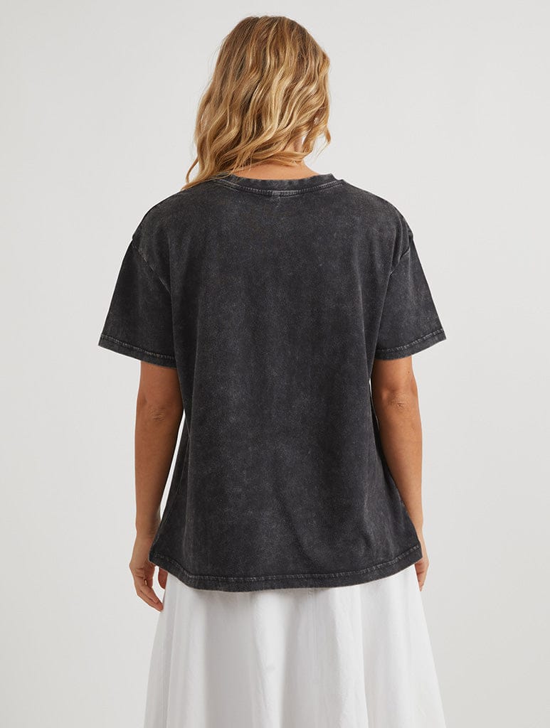 Skinnydip London Jurassic World X Skinnydip T-Shirt In Acid Wash