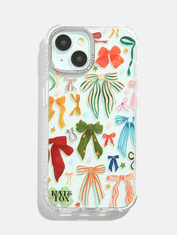 Skinnydip London Kate Fox x Skinnydip Bows Holo Shock iPhone Case – Skinnydip London