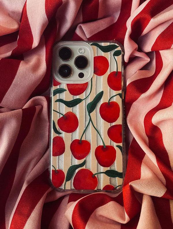 Skinnydip London Kate Fox X Skinnydip Cherries Shock IPhone Case