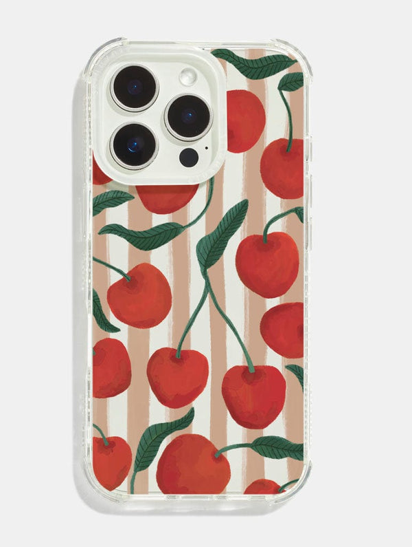 Skinnydip London Kate Fox x Skinnydip Cherries Shock iPhone Case