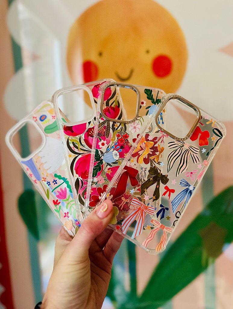 Skinnydip London Kate Fox X Skinnydip Floral Stripe Shock IPhone Case