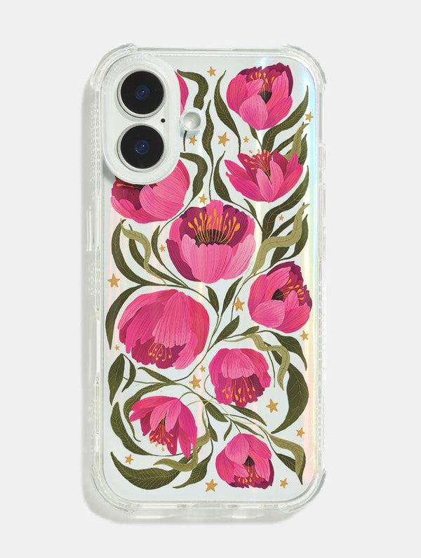 Skinnydip London Kate Fox x Skinnydip Pink Floral Shock iPhone Case