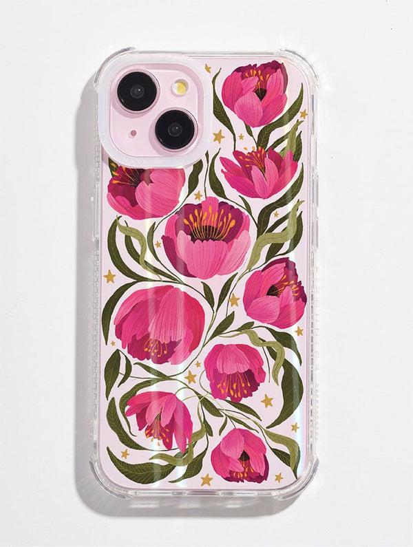 Skinnydip London Kate Fox x Skinnydip Pink Floral Shock iPhone Case
