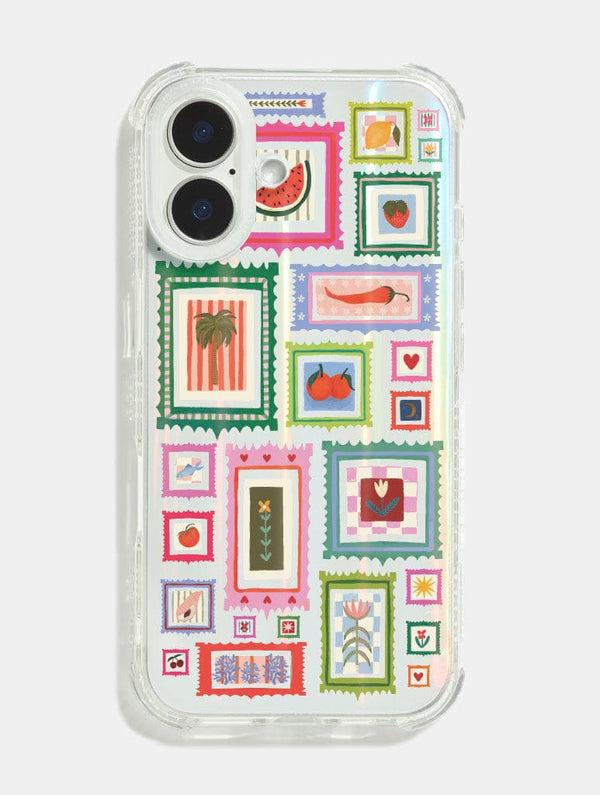 Skinnydip London Kate Fox x Skinnydip Stamps Shock iPhone Case