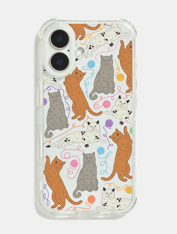 Skinnydip London Katie Foylan x Skinnydip Cats Shock iPhone Case