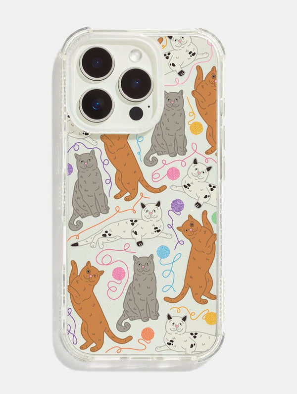 Skinnydip London Katie Foylan x Skinnydip Cats Shock iPhone Case