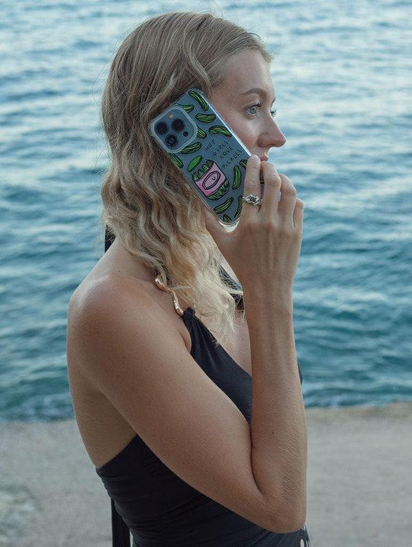 Skinnydip London Lauren Emmett X Skinnydip Hot Girls Love Pickles Shock IPhone Case