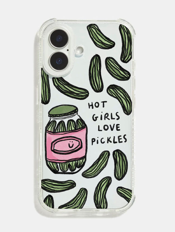 Skinnydip London Lauren Emmett x Skinnydip Hot Girls Love Pickles Shock iPhone Case – Skinnydip London