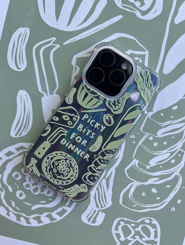 Skinnydip London Lauren Emmett X Skinnydip Picky Bits For Dinner Shock IPhone Case