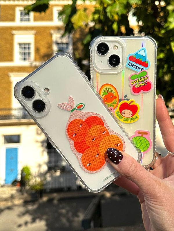 Skinnydip London Lazy Cherry Club X Skinnydip Fruit Sticker Shock IPhone Case – Skinnydip London