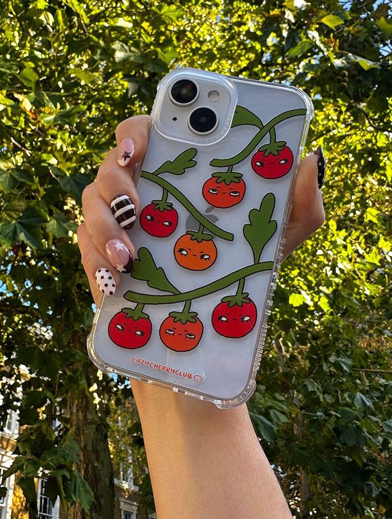 Skinnydip London Lazy Cherry Club X Skinnydip Tomato Girl Shock IPhone Case