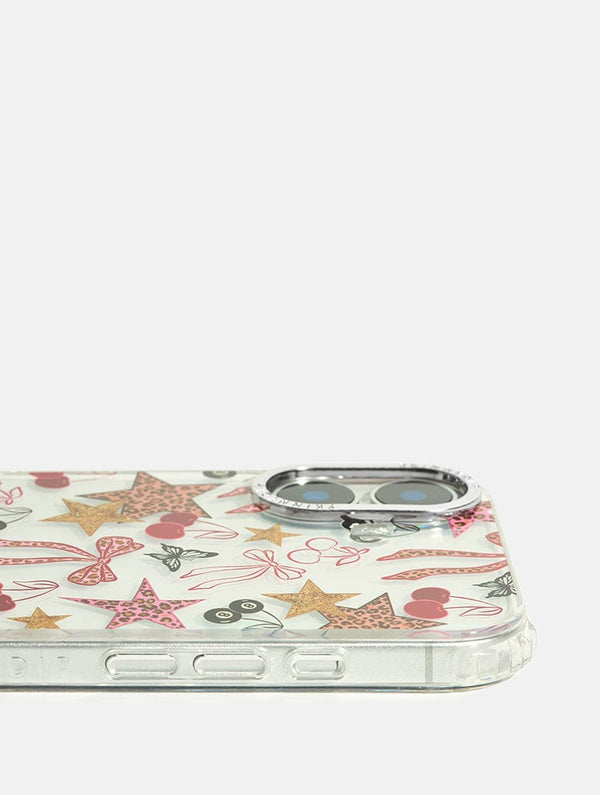 Skinnydip London Leopard Cherry Scrapbook Shock IPhone Case – Skinnydip London