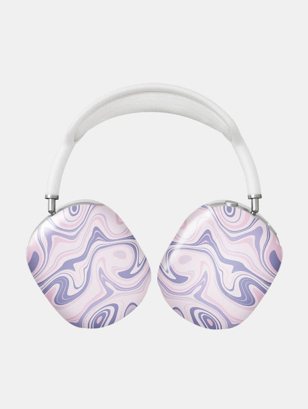 Skinnydip London Lilac Swirl AirPods Max Case in Gloss