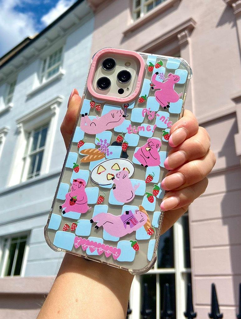Skinnydip London Limpet Time For A Pig-nic IPhone Case