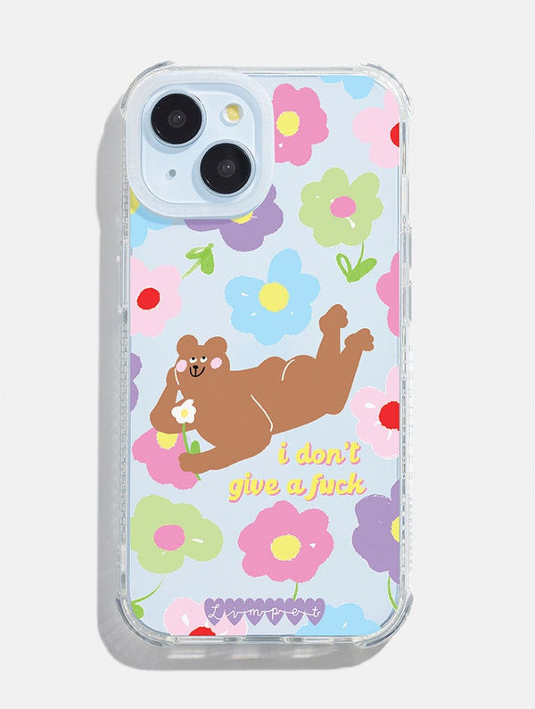 Skinnydip London Limpet x Skinnydip I Don't Give a Fuck Shock iPhone Case