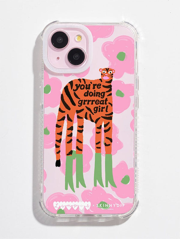 Skinnydip London Limpet x Skinnydip You're Doing Great Girl Shock iPhone Case