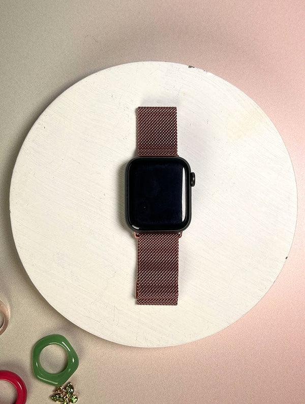 Skinnydip London Magnetic Chain Rose Gold Apple Watch Strap