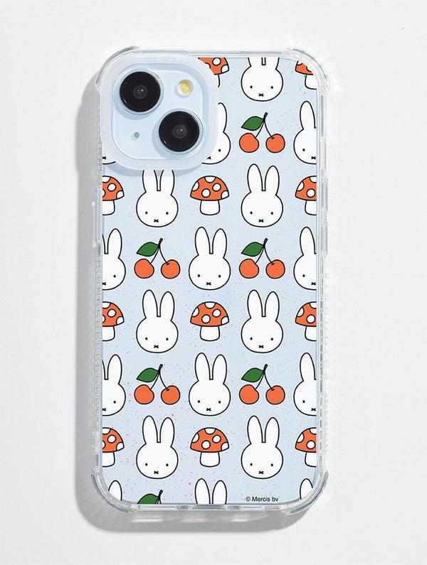 Skinnydip London Miffy x Skinnydip Cherry And Mushroom Shock iPhone Case