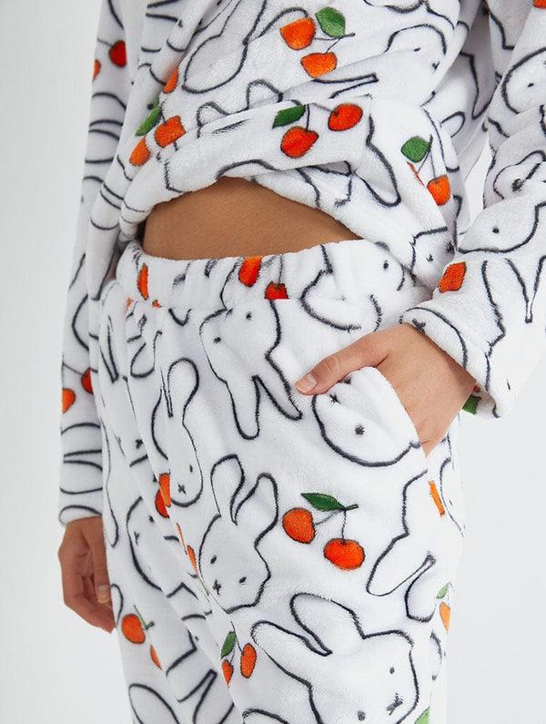 Skinnydip London Miffy X Skinnydip Cherry Fleece Pyjama Set – Skinnydip London