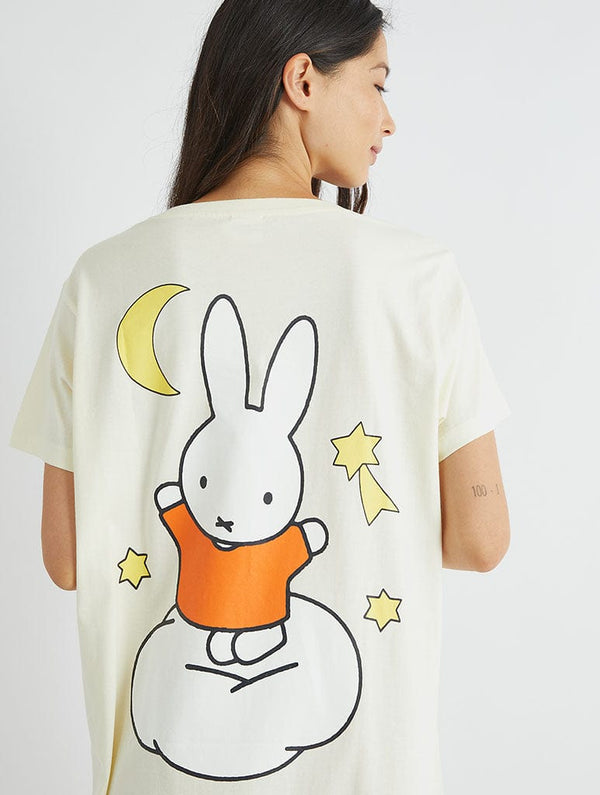 Skinnydip London Miffy X Skinnydip Cloud Nightie In Ecru