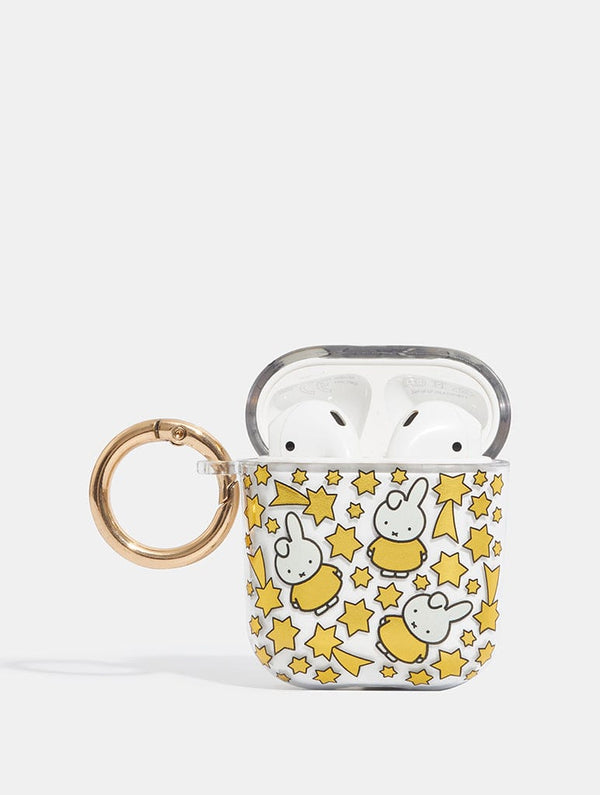 Skinnydip London Miffy X Skinnydip Gold Celestial AirPods Case