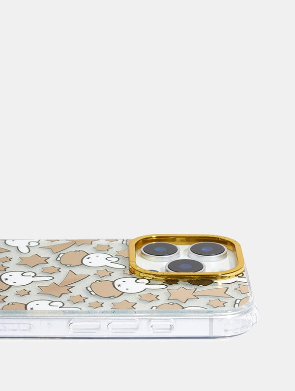 Skinnydip London Miffy X Skinnydip Gold Celestial Case
