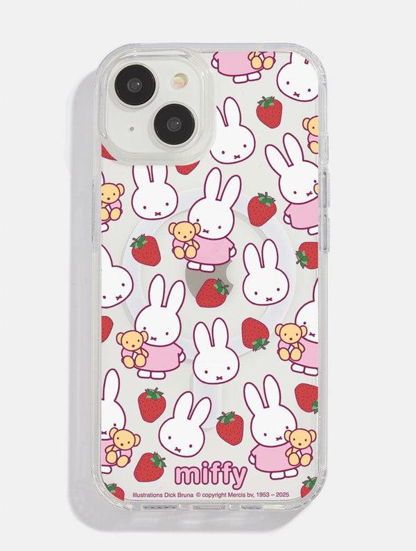 Skinnydip London Miffy x Skinnydip Strawberry MagSafe iPhone Case