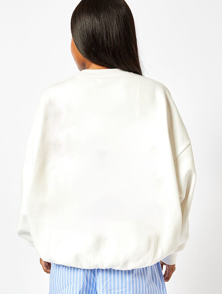 Skinnydip London Miffy X Skinnydip Sweatshirt In Ecru