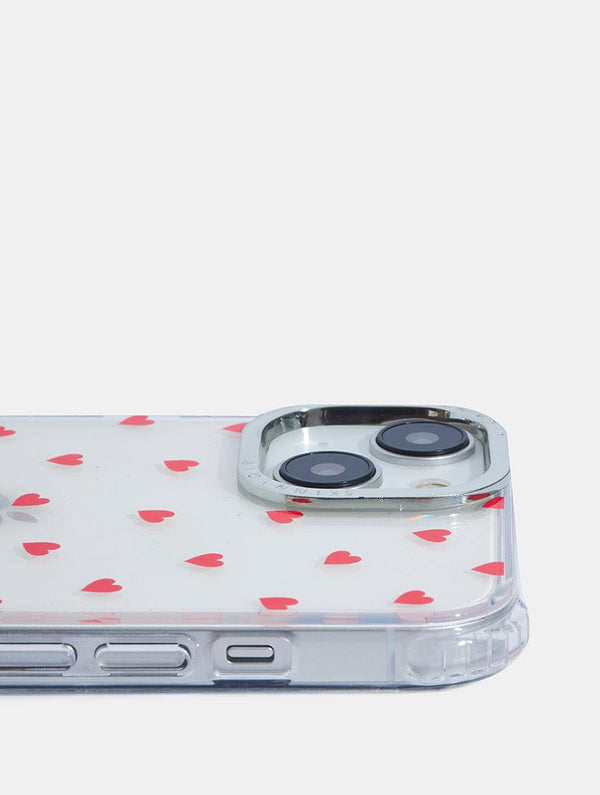 Skinnydip London Mini Ditsy Hearts Shock IPhone Case