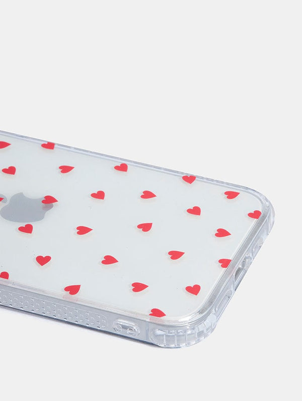 Skinnydip London Mini Ditsy Hearts Shock IPhone Case