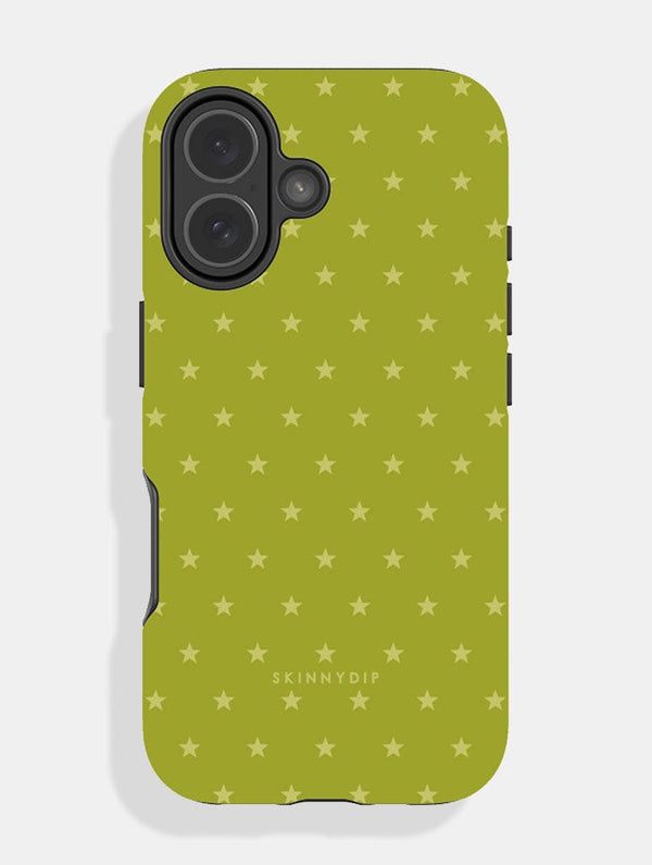 Skinnydip London Mini Star Olive Green Ultra Protective iPhone Case – Skinnydip London