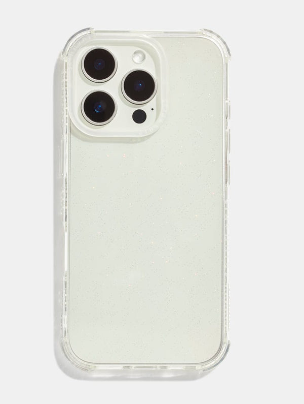 Skinnydip London Minimal Glitter Shock IPhone Case With Clear Camera Hole