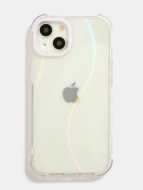 Skinnydip London Minimal Holo Wave Shock iPhone Case
