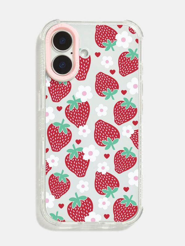 Skinnydip London Minimal Strawberry Shock iPhone Case
