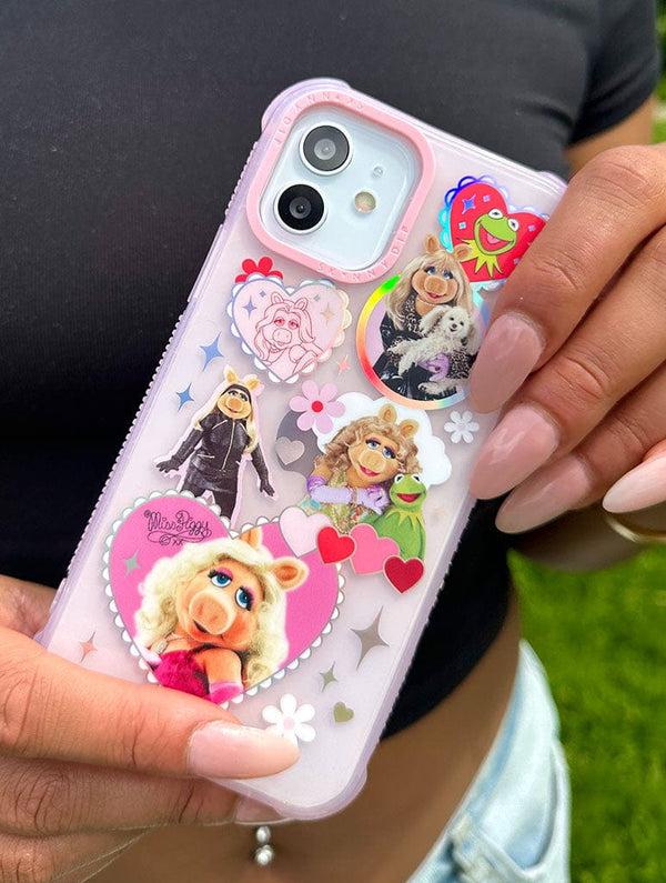 Skinnydip London Miss Piggy Sticker Shock IPhone Case