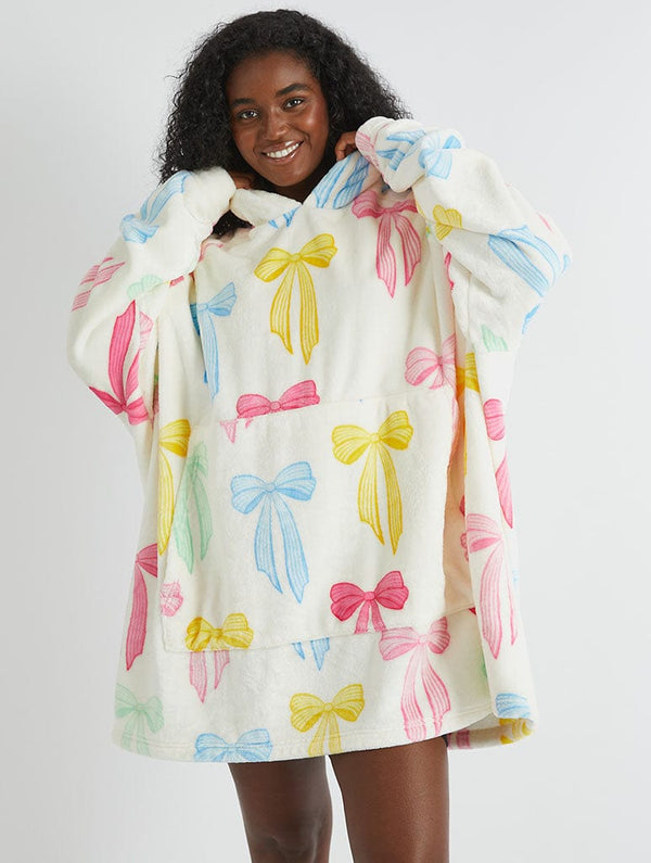 Skinnydip London Multicolour Bow Blanket Hoodie – Skinnydip London