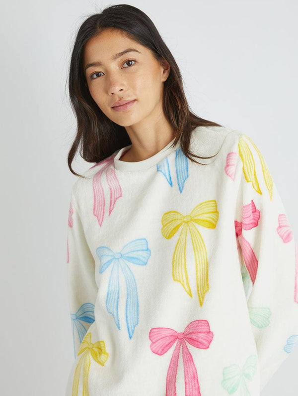 Skinnydip London Multicolour Bow Twosie Fleece Pyjama Set – Skinnydip London