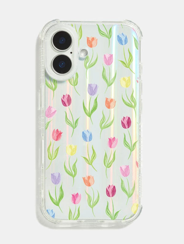 Skinnydip London Multicolour Tulips Shock iPhone Case