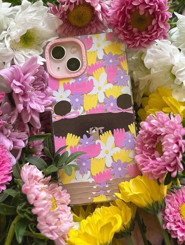 Skinnydip London Naomi Anderson-Subryan Spring Flowers IPhone Case