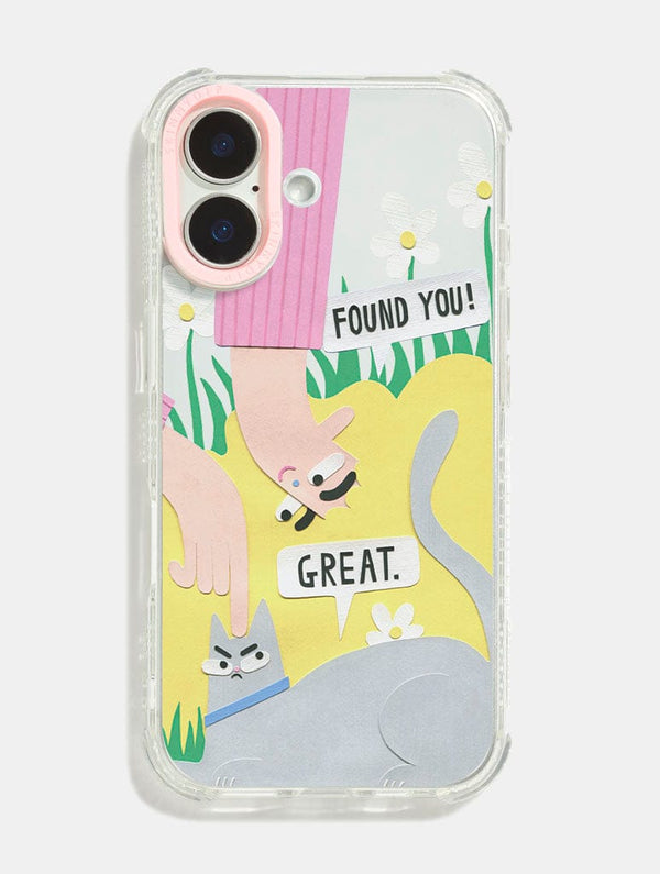 Skinnydip London Naomi Anderson-Subryan x Skinnydip Found You Kitty Shock iPhone Case