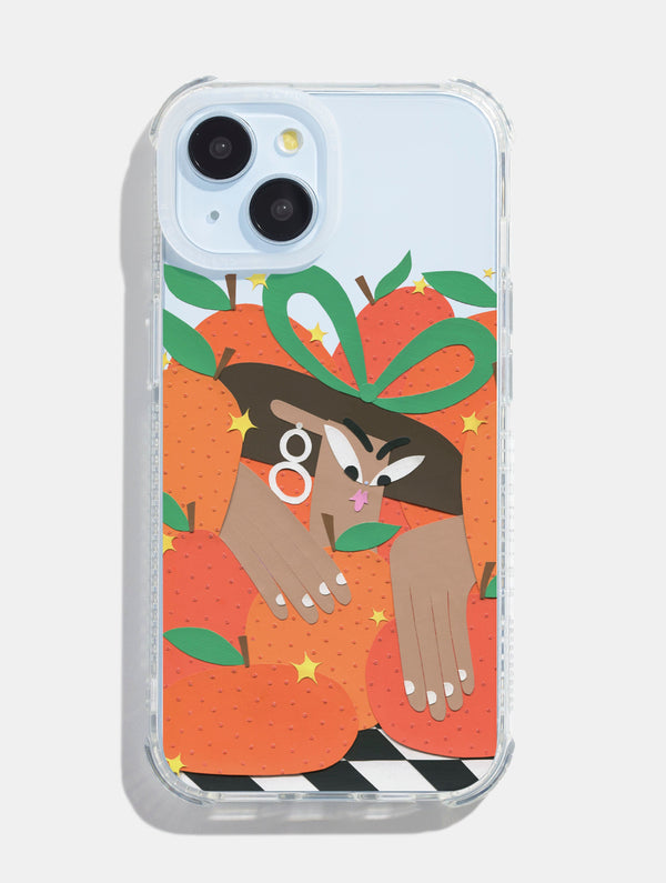 Skinnydip London Naomi Anderson-Subryan x Skinnydip Oranges Please Shock iPhone Case