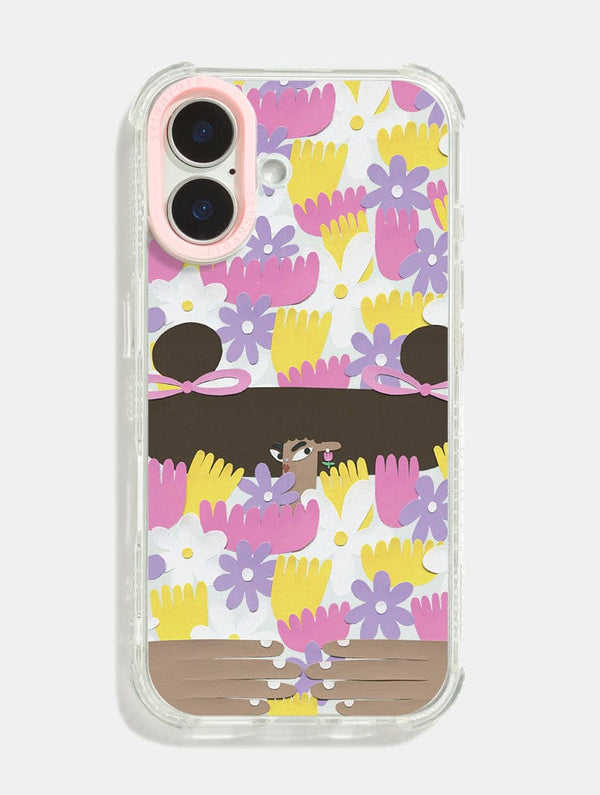 Skinnydip London Naomi Anderson-Subryan x Skinnydip Spring Flowers Shock iPhone Case