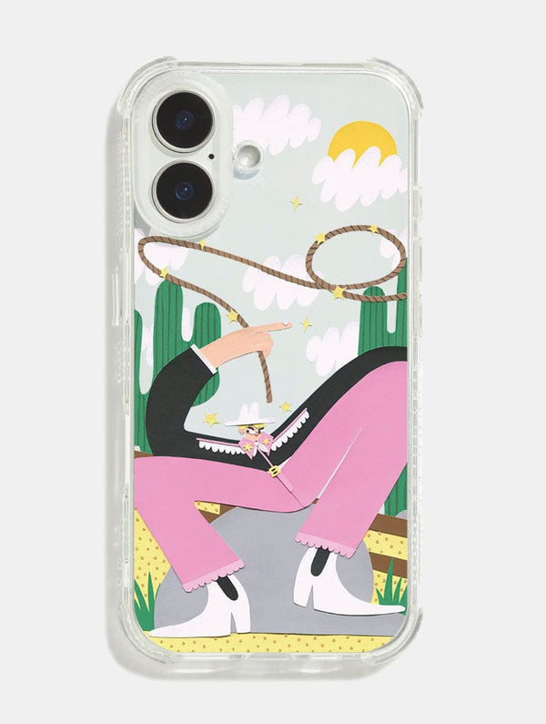 Skinnydip London Naomi Anderson-Subryan x Skinnydip Yeehaw Shock iPhone Case